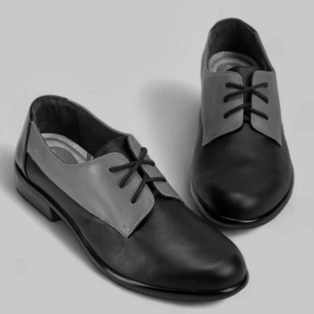 Naot Kedma Two-Tone Leather Oxfords 9